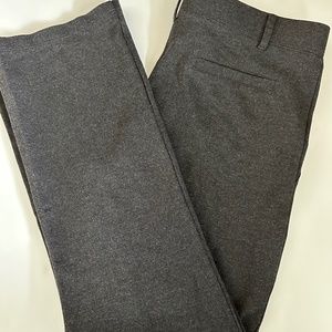 Betabrand Charcoal Gray Dress pant Yoga Pant